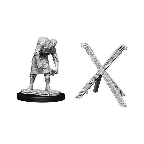 WizKids: Deep Cuts Unpainted Miniatures: Assistant & Torture Cross | Galactic Toys & Collectibles