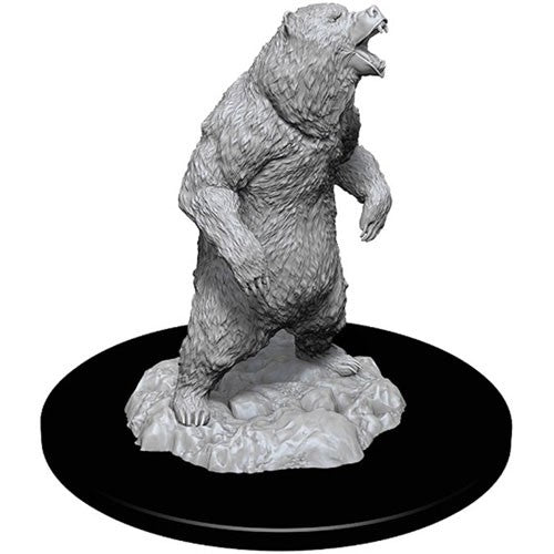 WizKids Deep Cuts Unpainted Miniatures: W07 Grizzly | Galactic Toys & Collectibles