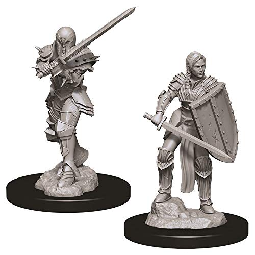 Dungeons & Dragons Nolzur`s Marvelous Unpainted Miniatures: W09 Female Human Fighter | Galactic Toys & Collectibles