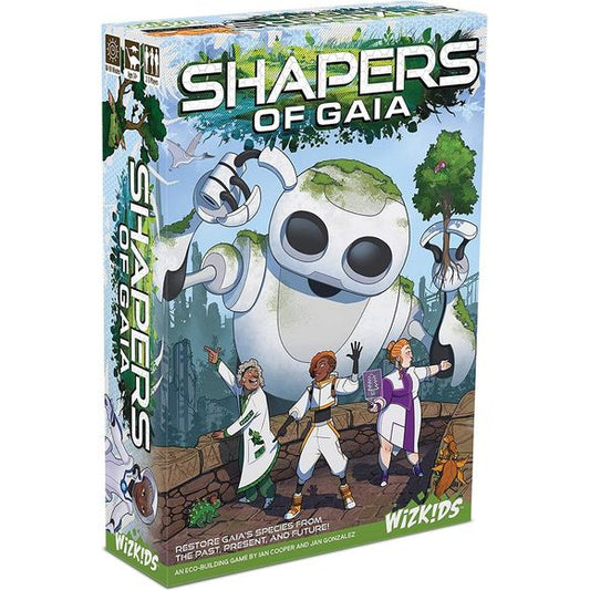 You are a Shaper, emerging from the Vault after millennia carrying the ingredients to restore Gaia and its ecosystem to its former glory! Work alongside the Caretaker robot to earn Prestige as you restore the ruined biomes of the land to their former splendor, repopulate species old and new, and give life to a rejuvenated ecosystem. Accumulate the rare resources such as Nutrients and Energy to grow faster. But be careful! New biomes also provide resources to your rival factions. Shapers use their unique ski