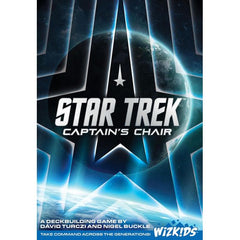In Star Trek: Captain`s Chair, you will go head-to-head with an opponent, each stepping into the shoes of an iconic captain from across Star Trek`s galaxy and history. Command ships, crew, and away teams, while you manage resources and alliances! Each of the six captains come with their own unique, asymmetric deck of cards, themed to that captain`s personality strategies, allies, and assets. Each deck creates different strategic directions, based on what common cards are available and what strategy your opp