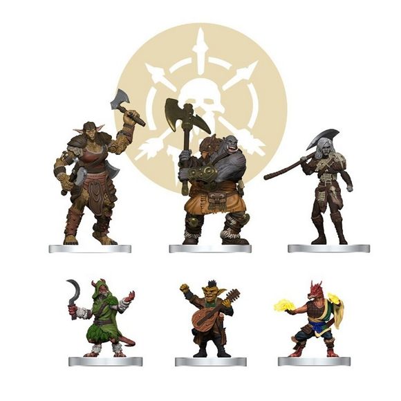 The Many-Arrows Faction Pack expands your games of D&D Onslaught with an aggressive, hard-hitting faction largely comprised of Orc warriors and their allies. The Many-Arrows specialize in Rooting and Slowing their foes, keeping the opposition from vital objectives and within range of powerful, short-ranged attacks.