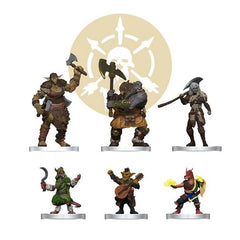 The Many-Arrows Faction Pack expands your games of D&D Onslaught with an aggressive, hard-hitting faction largely comprised of Orc warriors and their allies. The Many-Arrows specialize in Rooting and Slowing their foes, keeping the opposition from vital objectives and within range of powerful, short-ranged attacks.