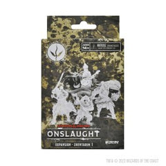 The Dungeons & Dragons: Onslaught Expansion – Zhentarim 1 brings four new characters, each with their own unique strategies to your games! Vonkar Zzod the Hobgoblin Cleric wades into battle supported by his spiritual weapon, and “Ruby Eye” Doireann the Dwarf Barbarian dares you to engage. Sha’Bel, Life-Sever the Goliath Fighter excels in the front lines while Daiyu Tseng, the Human Bard hides in shadows, lashing out with psychic blades and malevolent whispers. Expansion Packs are a perfect way to expand you
