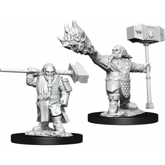 Dungeons & Dragons Nolzur`s Marvelous Unpainted Miniatures: W11 Male Dwarf Cleric | Galactic Toys & Collectibles