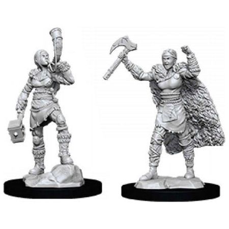 Dungeons & Dragons Nolzur`s Marvelous Unpainted Miniatures: W12 Female Human Barbarian | Galactic Toys & Collectibles
