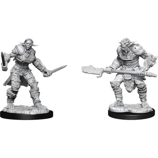 Dungeons & Dragons Nolzur’s Marvelous Miniatures: Gnoll & Gnoll Flesh Gnawer | Galactic Toys & Collectibles
