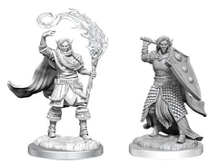 Dungeons & Dragons Nolzur’s Marvelous Miniatures come with highly-detailed figures, pre-primed with Acrylicos Vallejo primer and includes deep cuts for easier painting. The packaging of each different set will display the minis in a visible format.