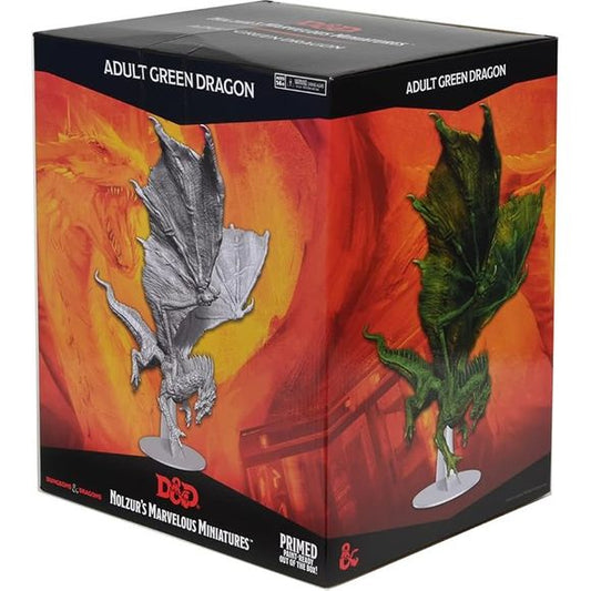 Dungeons & Dragons: Nolzur's Marvelous Miniatures: Adult Green Dragon Unpainted