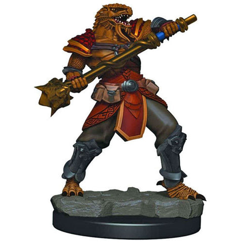 D&D Icons of the Realms: Premium Painted Miniatures - Male Dragonborne Fighter | Galactic Toys & Collectibles