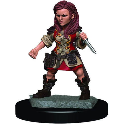 D&D Icons of the Realms: Premium Painted Miniatures - Halfling Female Rogue | Galactic Toys & Collectibles