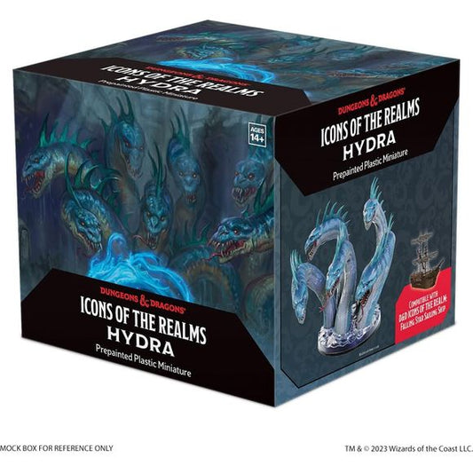 Dungeons & Dragons: Icons of the Realms Set 29 Hydra - Boxed Miniature | Galactic Toys & Collectibles