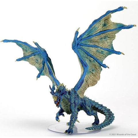 Dungeons & Dragons: Icons of the Realms: Adult Blue Dragon Premium Figure | Galactic Toys & Collectibles