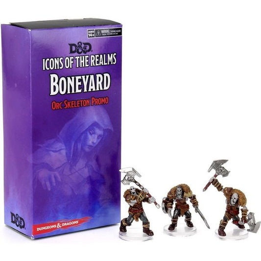 Dungeons & Dragons Icons of the Realm Boneyard Orc Skeleton Promo | Galactic Toys & Collectibles