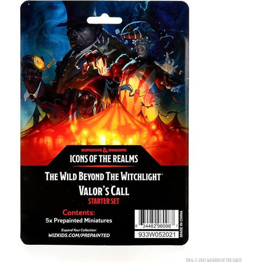D&D Icons of The Realms Miniatures: The Wild Beyond The Witchlight (Set 20) Valor's Call Starter Set | Galactic Toys & Collectibles