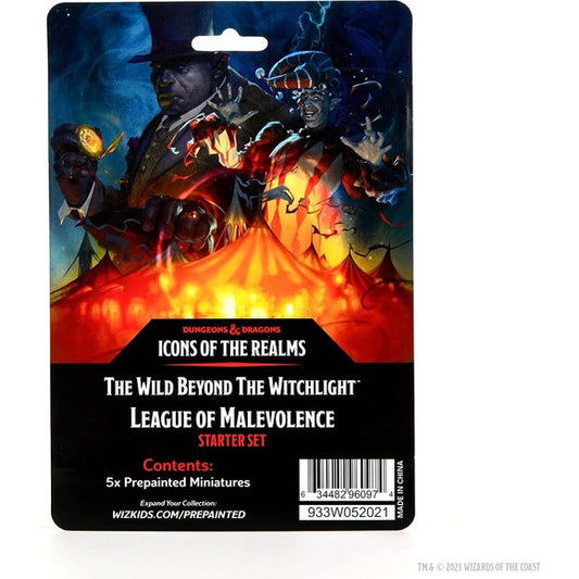 D&D Icons of The Realms Miniatures: The Wild Beyond The Witchlight (Set 20) League of Malevolence Starter Set | Galactic Toys & Collectibles