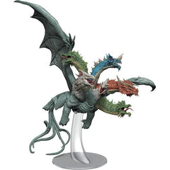 D&D Icons of The Realms: Fizban's Treasury of Dragons Set 22 - Dracohydra - Gargantuan Sculpted Figure - Dungeons & Dragons | Galactic Toys & Collectibles