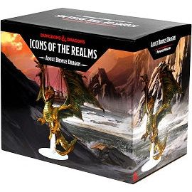 D&D Icons of The Realms: Adult Bronze Dragon Premium Figure | Galactic Toys & Collectibles