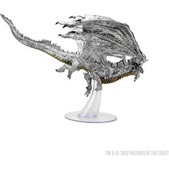 D&D Icons of The Realms: Adult Silver Dragon Premium Figure