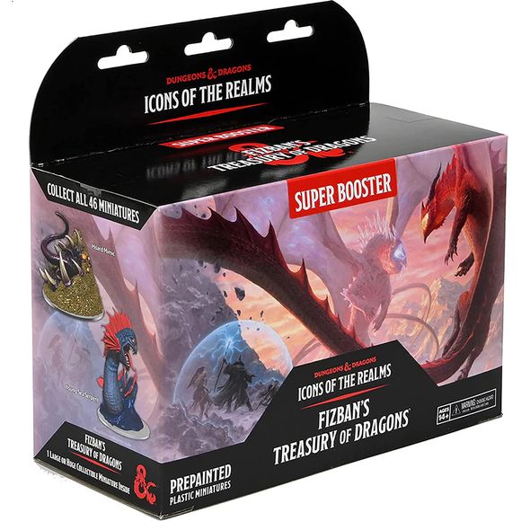 D&D Icons of The Realms: Fizban's Treasury of Dragons 1 Super Booster Brick | Galactic Toys & Collectibles