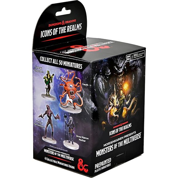 Dungeons & Dragons: Icons of the Realms: Set 23 Monsters of the Multiverse Booster (Single Pack) | Galactic Toys & Collectibles