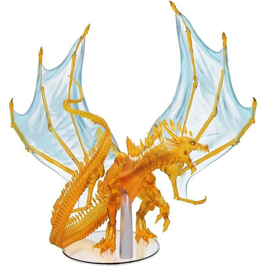 D&D Icons of The Realms: Adult Topaz Dragon Premium Figure | Galactic Toys & Collectibles