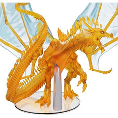 D&D Icons of The Realms: Adult Topaz Dragon Premium Figure | Galactic Toys & Collectibles