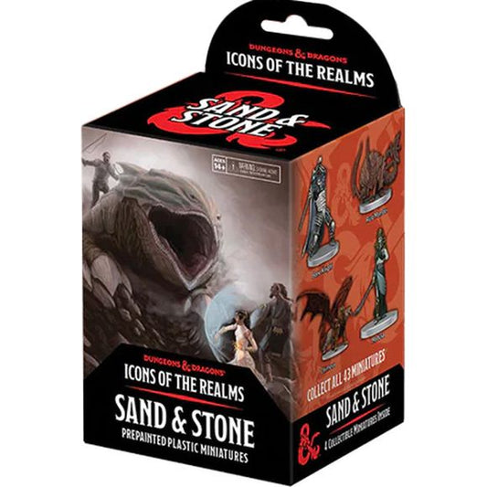 Dungeons & Dragons: Icons of the Realms: Set 26 Sand & Stone Booster (Single Pack) | Galactic Toys & Collectibles