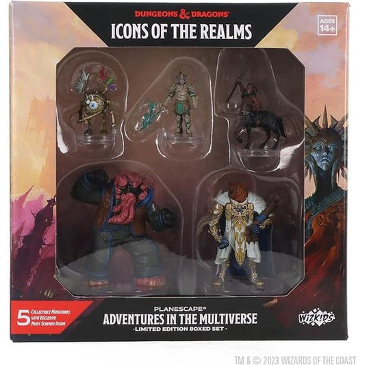 Dungeons & Dragons: Icons of the Realms: Planescape: Adventures in The Multiverse - Limited Edition Boxed Set | Galactic Toys & Collectibles