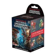 Delve deep into the Underdark with D&D Icons of the Realms: Underdark Expeditions! The Underdark is the deep subterranean realm home to countless creatures like Darkmantles, Hook Horrors, Umber Hulks, and Gelatinous Cubes. Collect all 44 pre-painted miniatures in this set of randomly sorted monsters from the Underdark. This set includes a great selection for building a robust collection of Dungeon & Dragons most popular creatures or preparing for an Underdark focused campaign. Introducing DungeonGlo: Severa