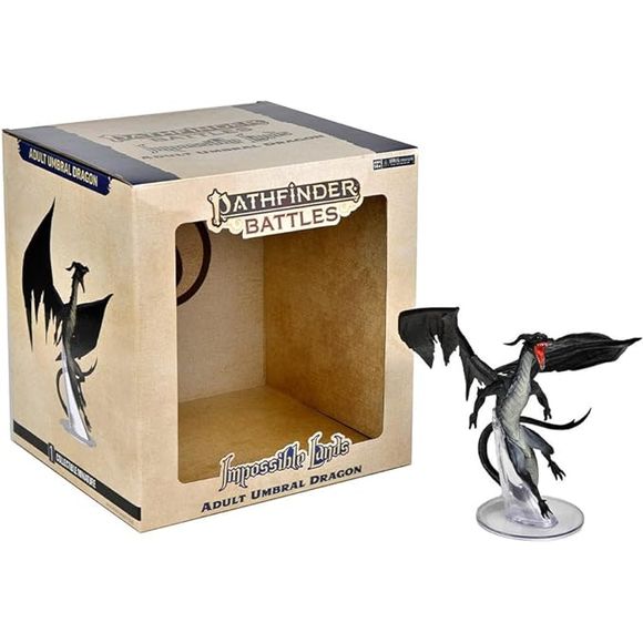 WizKids Pathfinder Battles: Impossible Lands - Adult Umbral Dragon | Galactic Toys & Collectibles