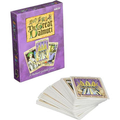 Life isn’t fair. And neither is The Great Dalmuti. In one round you’re at the top of the heap, and in the next you could be peasant scum. In this fast-paced game of medieval one-upmanship, players take their places in the pecking order, from Greater Peon to Greater Dalmuti.