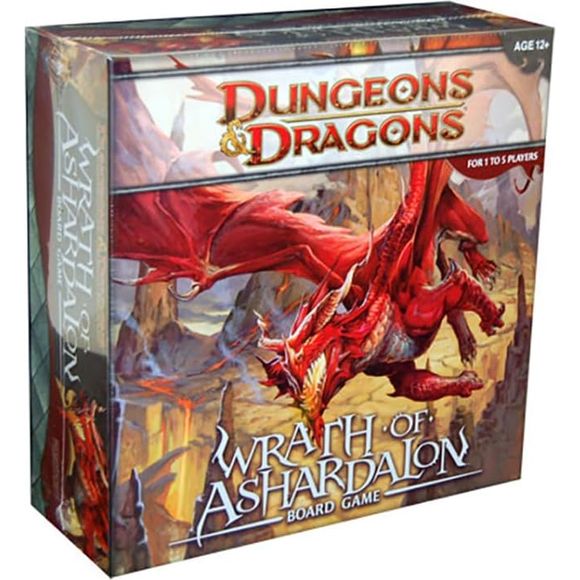 A cooperative game of adventure for 1–5 players set in the world of Dungeons & Dragons. A heavy shadow falls across the land, cast by a dark spire that belches smoke and oozes fiery lava. A cave mouth leads to a maze of tunnels and chambers, and deep within this monster-infested labyrinth lurks the most terrifying creature of all: a red dragon! Designed for 1–5 players, this board game features multiple scenarios, challenging quests, and cooperative game play.