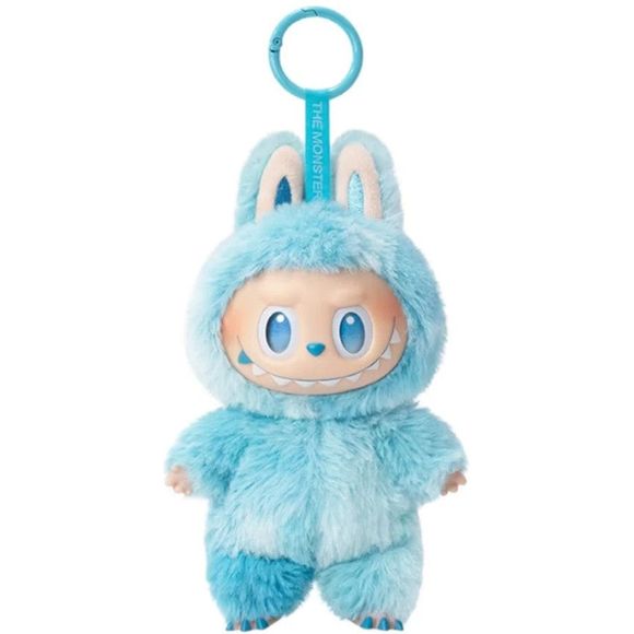 POP MART Labubu V3 Big Into Energy The Monsters Series Hope Plush. Authentic product, the packaging has been opened to verify contents - and will ship with the original box, and all included materials.  Authenticity QR code has NOT been redeemed yet, and buyer will be able to redeem to verify authenticity.  Finish your collection of Labubu's today!