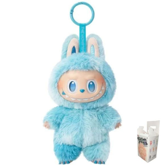 POP MART Labubu V3 Big Into Energy The Monsters Series Hope Plush. Authentic product, the packaging has been opened to verify contents - and will ship with the original box, and all included materials.  Authenticity QR code has NOT been redeemed yet, and buyer will be able to redeem to verify authenticity.  Finish your collection of Labubu's today!