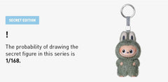 POP MART Labubu V4 The Monsters Pin For Love Alphabet Plush Pendant SECRET - Exclamation Mark !