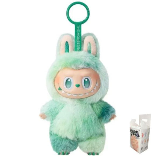 POP MART Labubu V3 Big Into Energy The Monsters Series Serenity Plush. Authentic product, the packaging has been opened to verify contents - and will ship with the original box, and all included materials.  Authenticity QR code has NOT been redeemed yet, and buyer will be able to redeem to verify authenticity.  Finish your collection of Labubu's today!