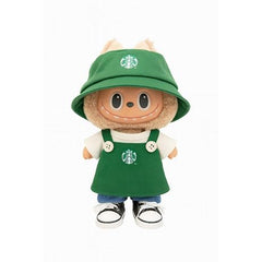 Includes hat, apron, shorts, shirt and shoes for your favorite Labubu. Have a Latte and relax with your monster buddy! Customize and accessorize yours today! Labubu not included.