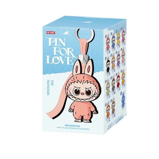 POP MART  Labubu V4 The Monsters Pin For Love Plush Pendant Blind Box (N-Z - 1 Blind Box). This is for 1 Random Blind box! Authenticity QR code has NOT been redeemed yet, and buyer will be able to redeem to verify authenticity.  Finish your collection of Labubu's today!