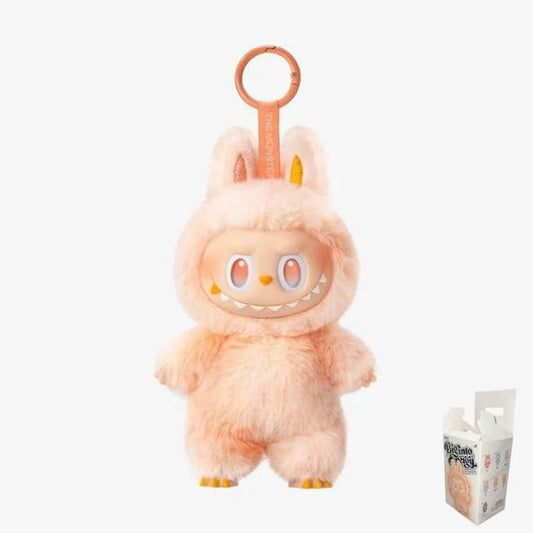 POP MART Labubu V3 Big Into Energy The Monsters Series Happiness Plush. Authentic product, the packaging has been opened to verify contents - and will ship with the original box, and all included materials.  Authenticity QR code has NOT been redeemed yet, and buyer will be able to redeem to verify authenticity.  Finish your collection of Labubu's today!