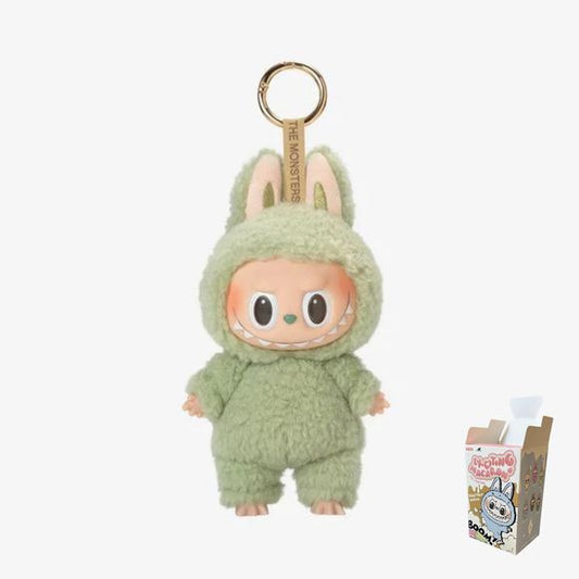 POP MART Labubu V1 Exciting Macaron The Monsters Series Green Grape Plush. Authentic product, the packaging has been opened to verify contents - and will ship with the original box, and all included materials.  Authenticity QR code has NOT been redeemed yet, and buyer will be able to redeem to verify authenticity.  Finish your collection of Labubu's today!