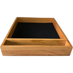 Galactic Toys Wooden Dice Tray - Cherry Wood