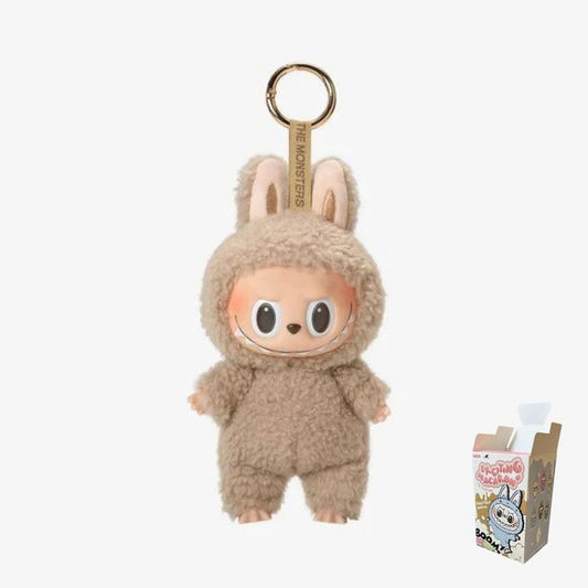 POP MART Labubu V1 Exciting Macaron The Monsters Series Toffee Plush. Authentic product, the packaging has been opened to verify contents - and will ship with the original box, and all included materials.  Authenticity QR code has NOT been redeemed yet, and buyer will be able to redeem to verify authenticity.  Finish your collection of Labubu's today!
