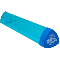 Playmat Tube - Monster Protectors Prism-shaped Play Mat Tube - Won't Roll Off Surface and Easy in and Out Design: When you want the best, demand Monster Protectors. The number one brand in premium albums now introduces the newest addition to its line - Monster Tubes. Adorned with the Monster Logo and sporting a new revolutionary prism design, your Mat won't roll off the table, and your fingers can easily go in and out to remove your mat. You will never go round again!