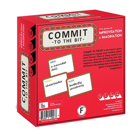 Fitz Games: Commit to the Bit (G) - Party Card Game