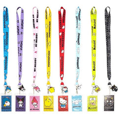 Lanyards will be randomly sent, and all designs sealed in a plastic wrap, so it's a SURPRISE!
You will get 1 Sanrio Character: Tuxedosam, Kuromi, My Melody, Pompompurin, Hello Kitty, Cinnamoroll, Keroppi, or Chococat
Each Lanyards has a Clear ID Pouch with a matching Character Card and Rubber Charm
Approximate length : 18"