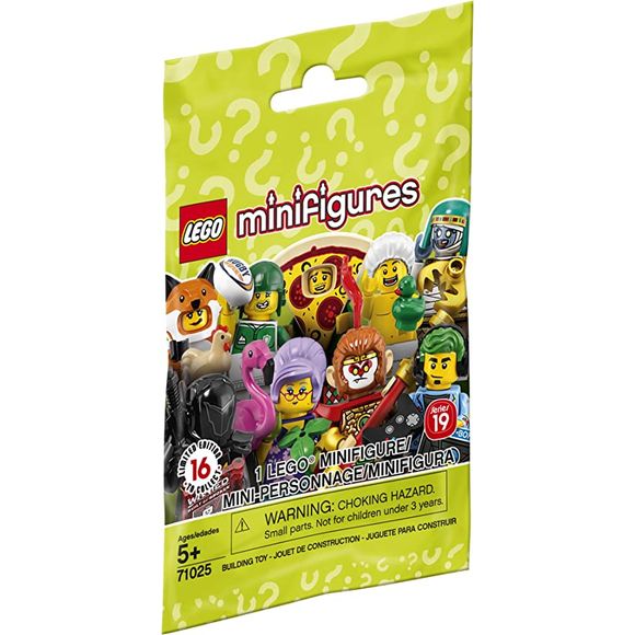 LEGO Minifigures 71025 Series 19 Building Kit (1 Minifigures) | Galactic Toys & Collectibles