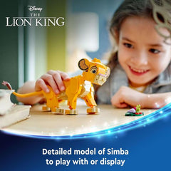 LEGO 43243 Disney Der König der Löwen Simba Bauset
