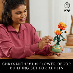 LEGO Botanicals 10368 Chrysanthemum Flower Building Set