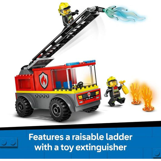LEGO City 60463 Set de construcción Camión con escalera de bomberos